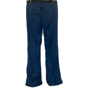 Women's Levi's Blue Jeans Bootcut 100% Lyocell Size 28" X 32"